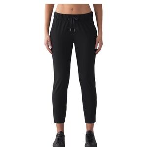 Lululemon On The Fly Pant Black Sz 2